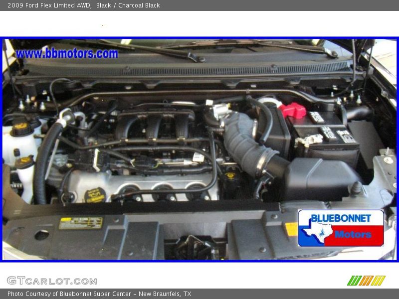 Black / Charcoal Black 2009 Ford Flex Limited AWD