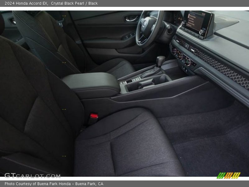 Front Seat of 2024 Accord EX