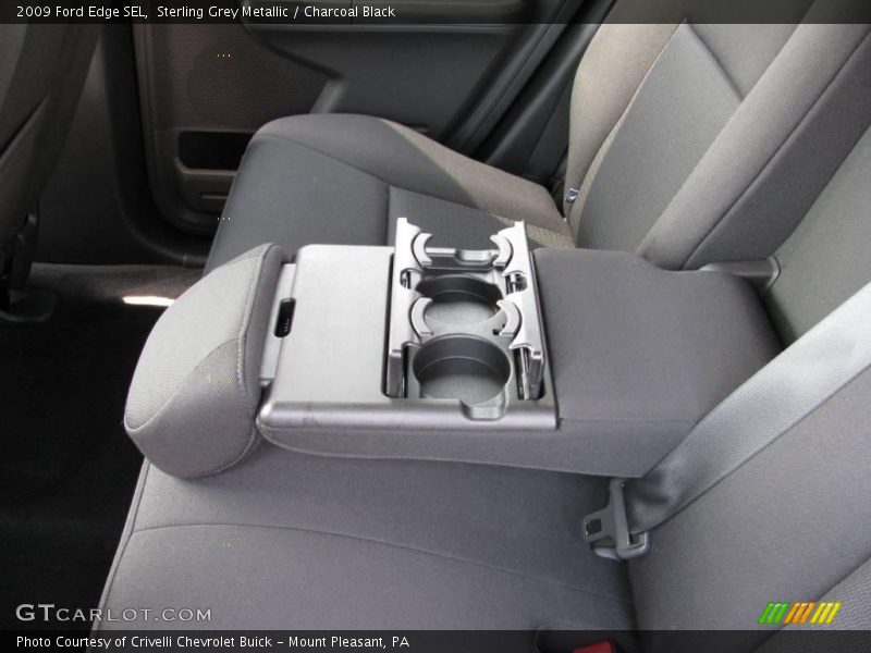 Sterling Grey Metallic / Charcoal Black 2009 Ford Edge SEL