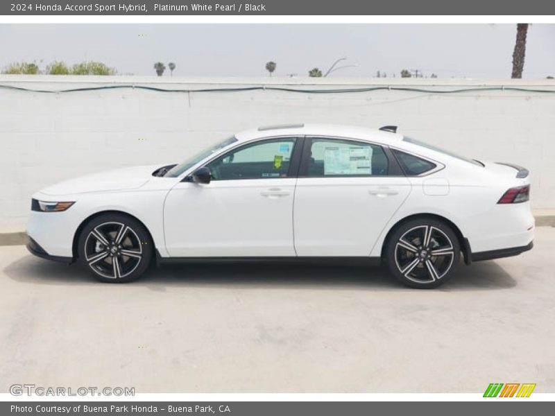  2024 Accord Sport Hybrid Platinum White Pearl