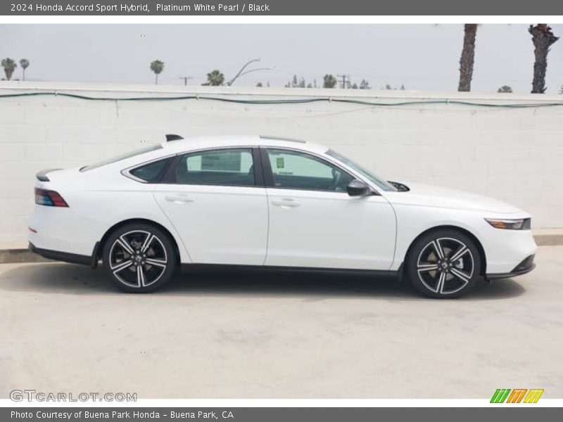  2024 Accord Sport Hybrid Platinum White Pearl