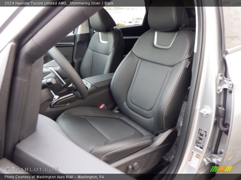 Shimmering Silver / Black 2024 Hyundai Tucson Limited AWD
