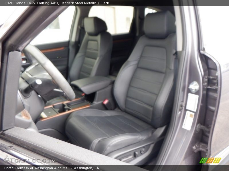 Modern Steel Metallic / Black 2020 Honda CR-V Touring AWD