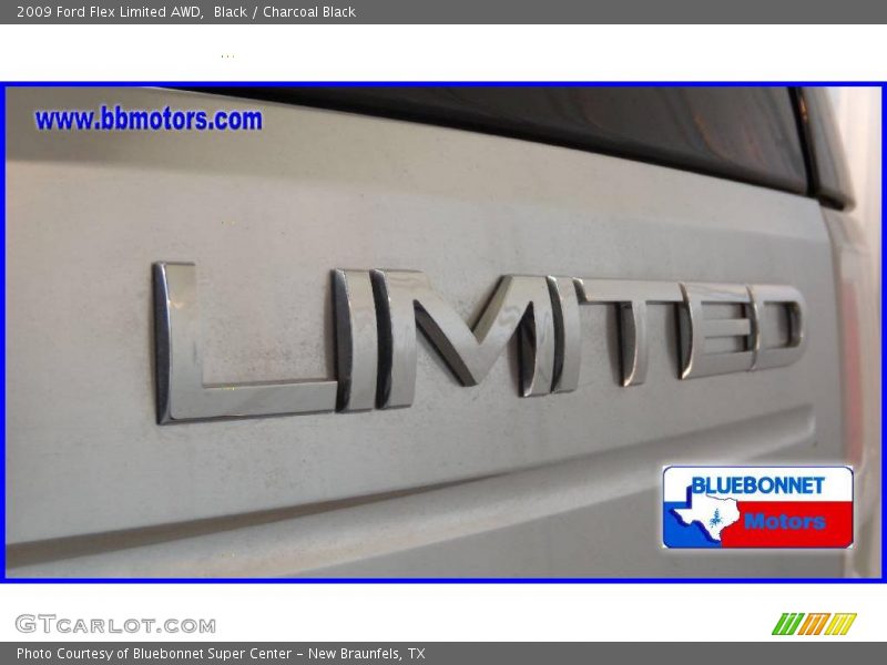 Black / Charcoal Black 2009 Ford Flex Limited AWD