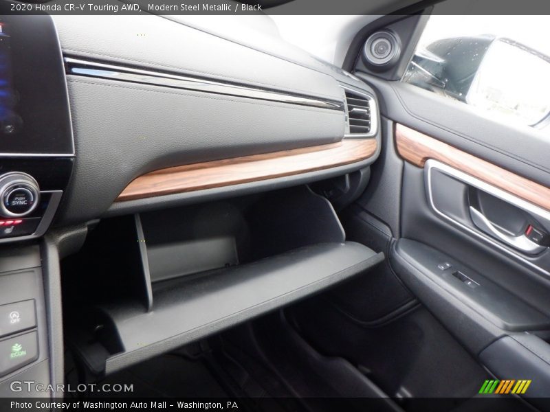 Modern Steel Metallic / Black 2020 Honda CR-V Touring AWD