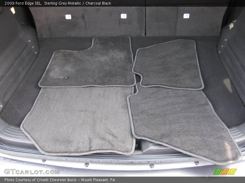 Sterling Grey Metallic / Charcoal Black 2009 Ford Edge SEL