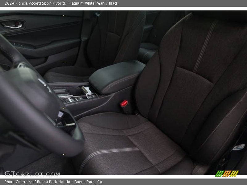 Front Seat of 2024 Accord Sport Hybrid