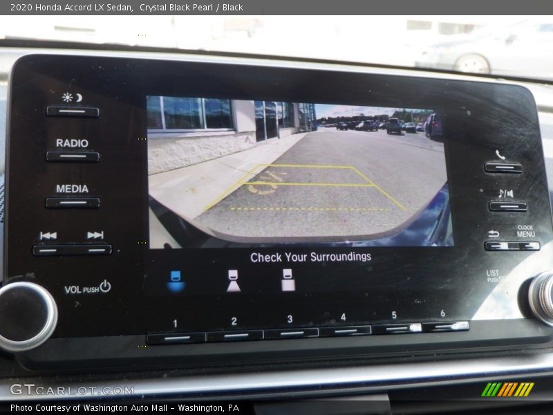 Crystal Black Pearl / Black 2020 Honda Accord LX Sedan