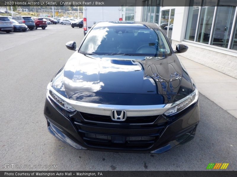 Crystal Black Pearl / Black 2020 Honda Accord LX Sedan