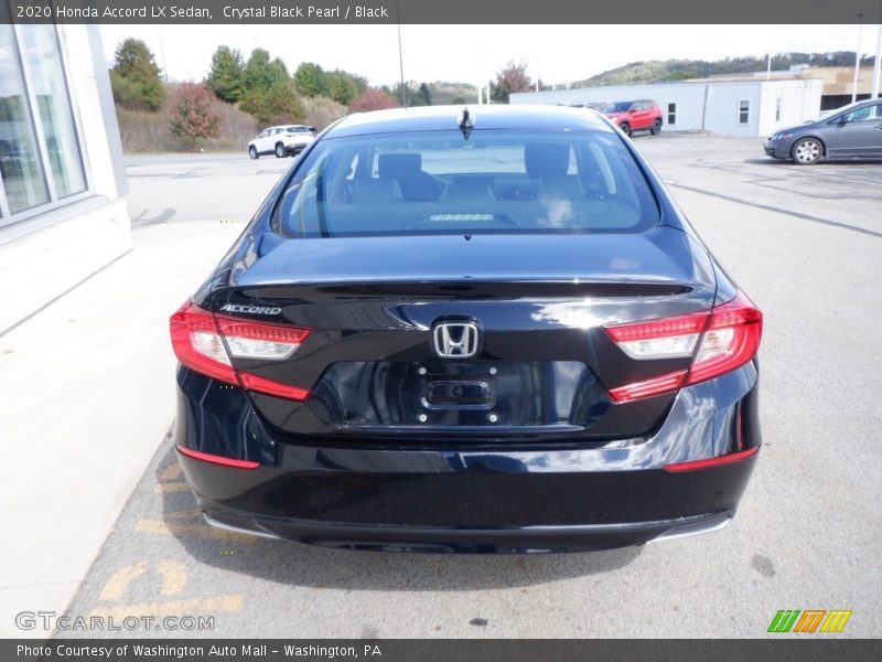 Crystal Black Pearl / Black 2020 Honda Accord LX Sedan
