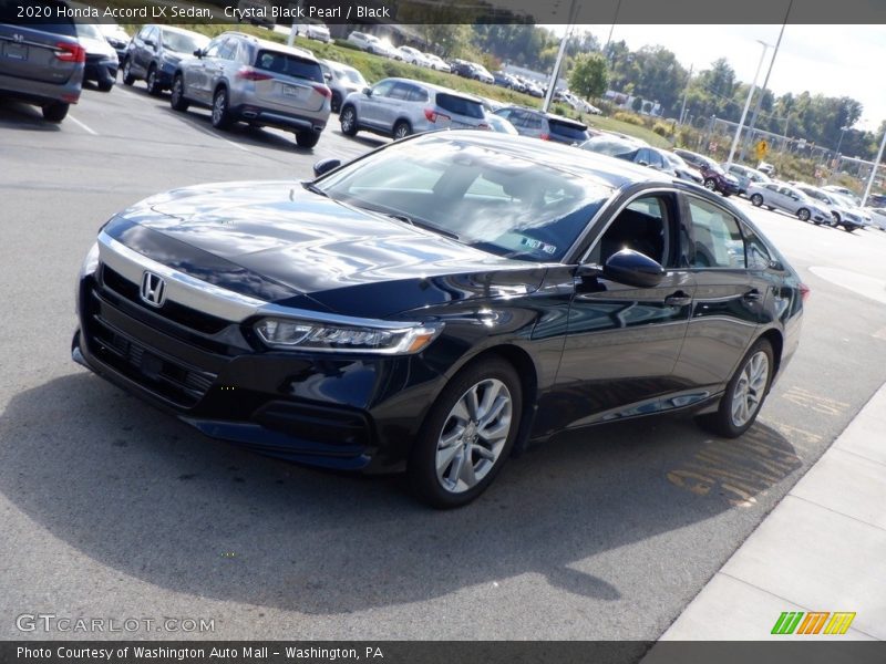 Crystal Black Pearl / Black 2020 Honda Accord LX Sedan