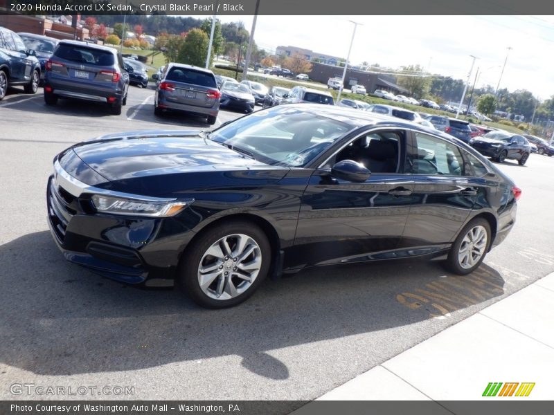 Crystal Black Pearl / Black 2020 Honda Accord LX Sedan
