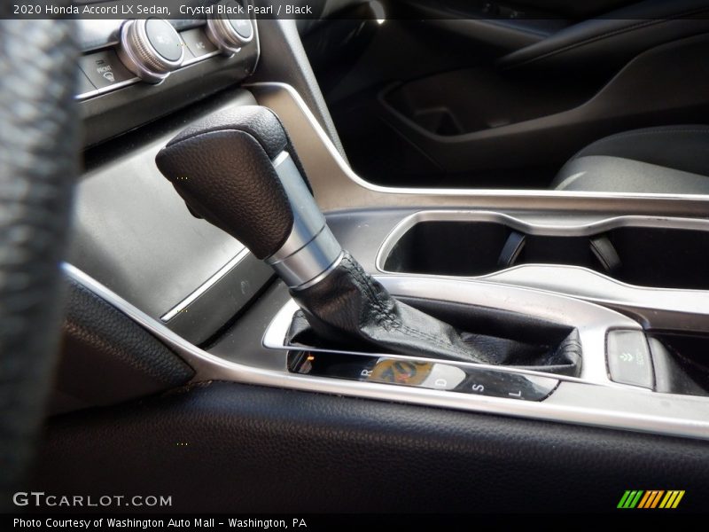 Crystal Black Pearl / Black 2020 Honda Accord LX Sedan