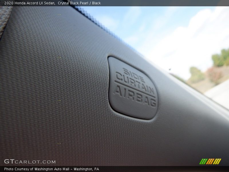 Crystal Black Pearl / Black 2020 Honda Accord LX Sedan