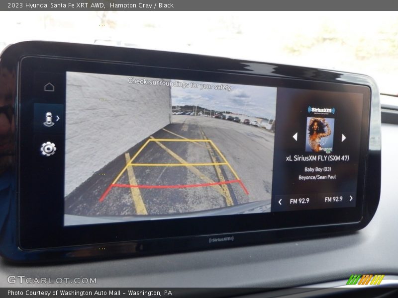 Hampton Gray / Black 2023 Hyundai Santa Fe XRT AWD