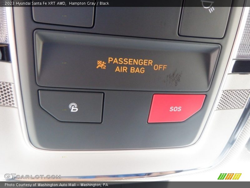 Hampton Gray / Black 2023 Hyundai Santa Fe XRT AWD