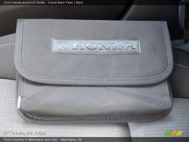 Crystal Black Pearl / Black 2020 Honda Accord LX Sedan