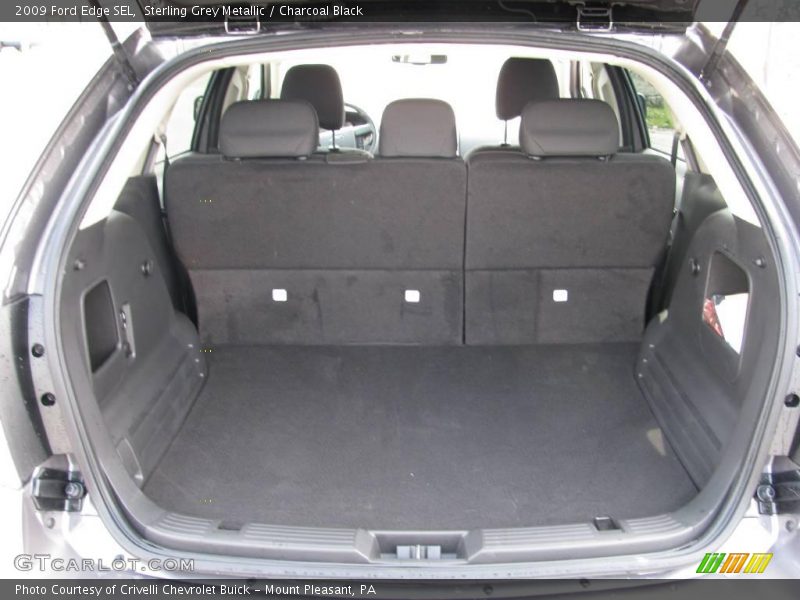 Sterling Grey Metallic / Charcoal Black 2009 Ford Edge SEL