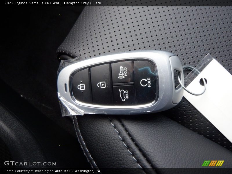 Hampton Gray / Black 2023 Hyundai Santa Fe XRT AWD