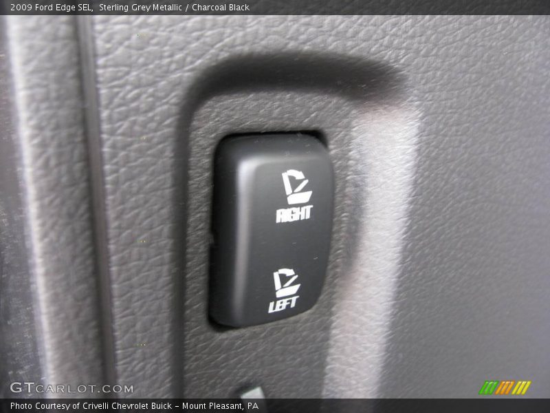 Sterling Grey Metallic / Charcoal Black 2009 Ford Edge SEL