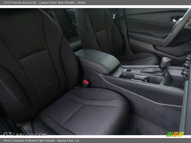 Canyon River Blue Metallic / Black 2024 Honda Accord EX