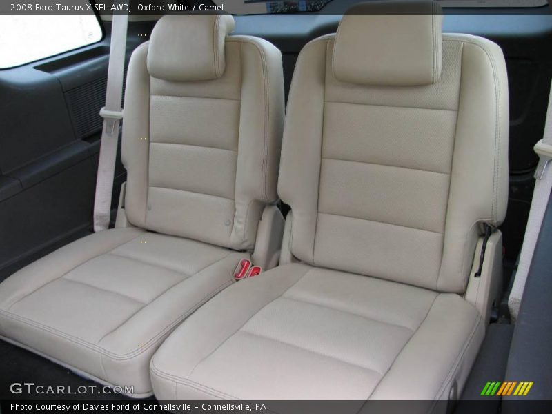 Oxford White / Camel 2008 Ford Taurus X SEL AWD