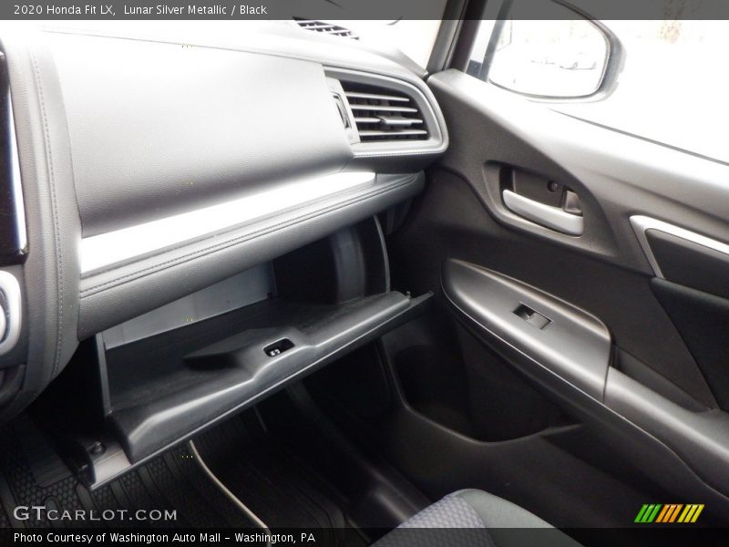 Lunar Silver Metallic / Black 2020 Honda Fit LX