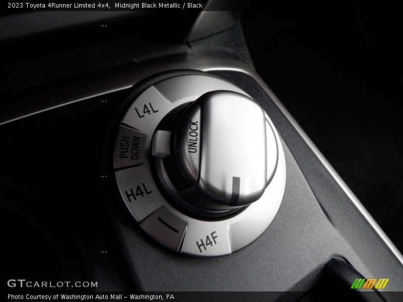 Controls of 2023 4Runner Limited 4x4