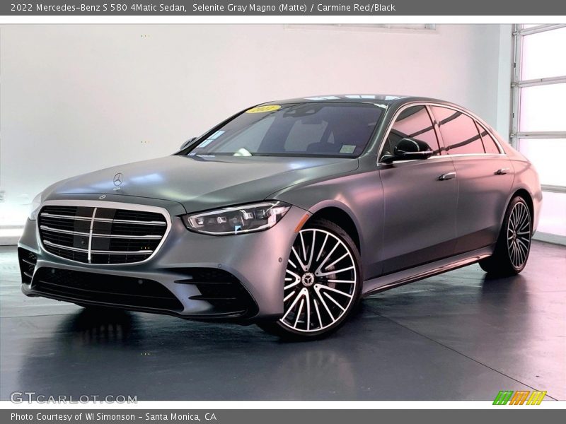  2022 S 580 4Matic Sedan Selenite Gray Magno (Matte)