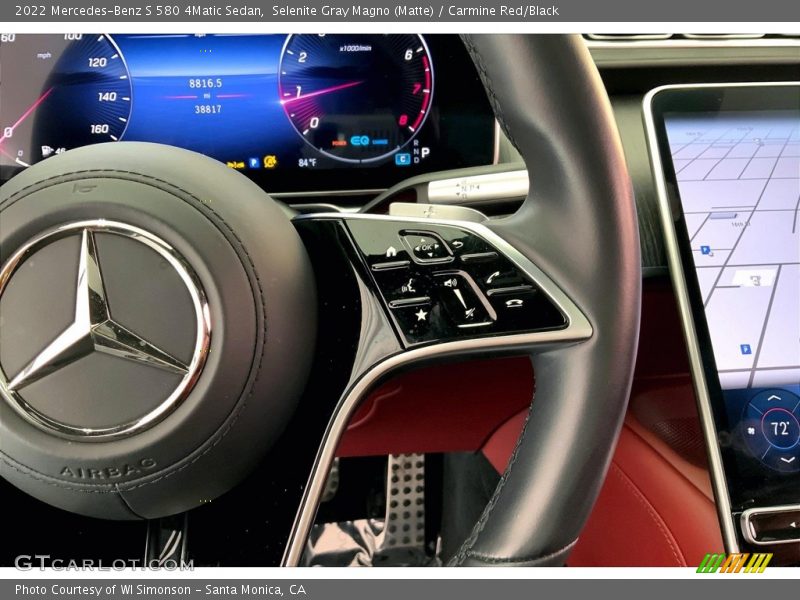  2022 S 580 4Matic Sedan Steering Wheel