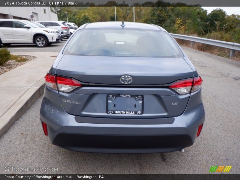 Celestite / Black 2024 Toyota Corolla LE