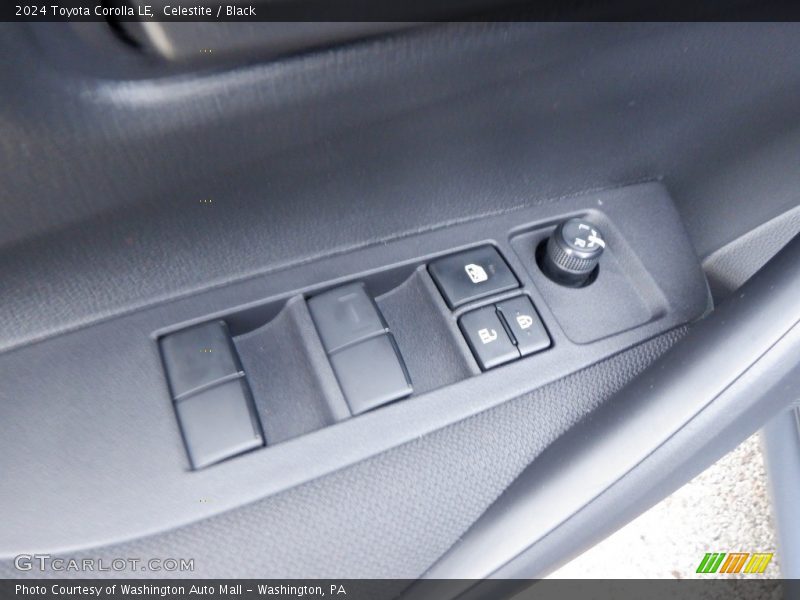 Celestite / Black 2024 Toyota Corolla LE