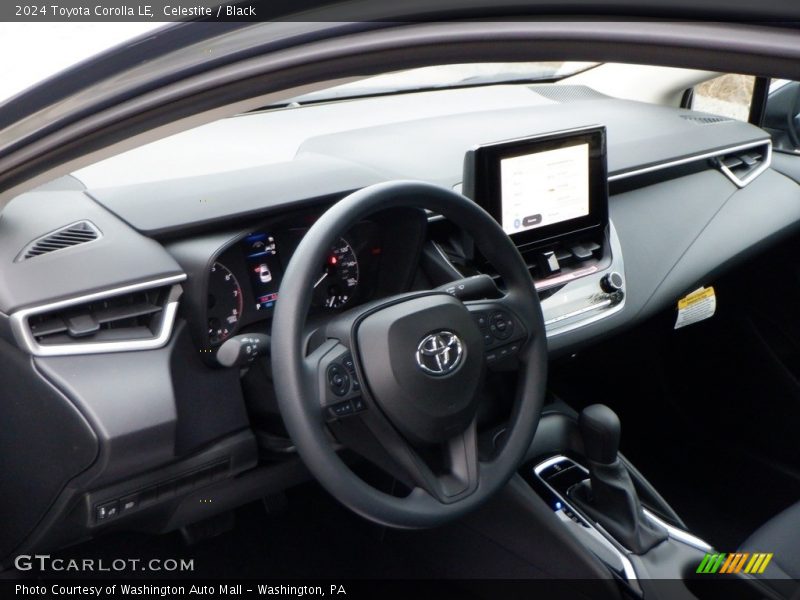 Dashboard of 2024 Corolla LE