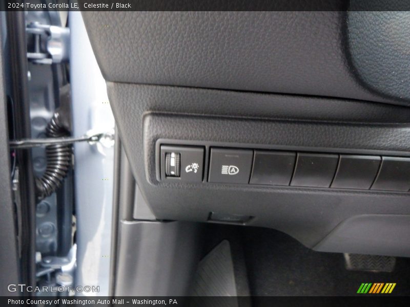 Celestite / Black 2024 Toyota Corolla LE