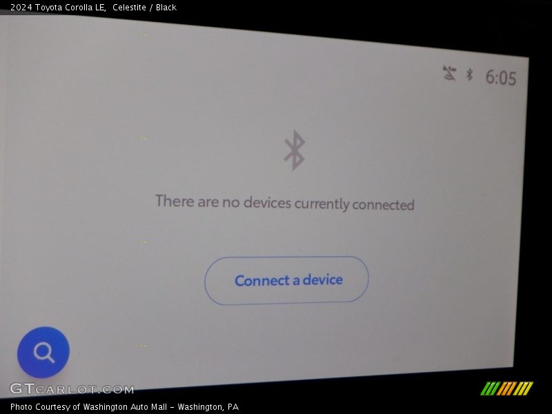 Celestite / Black 2024 Toyota Corolla LE