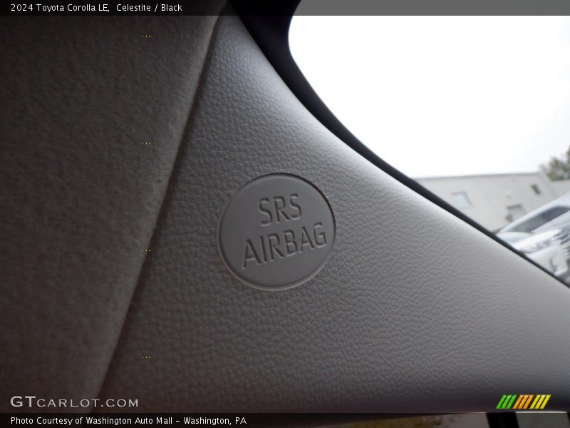 Celestite / Black 2024 Toyota Corolla LE