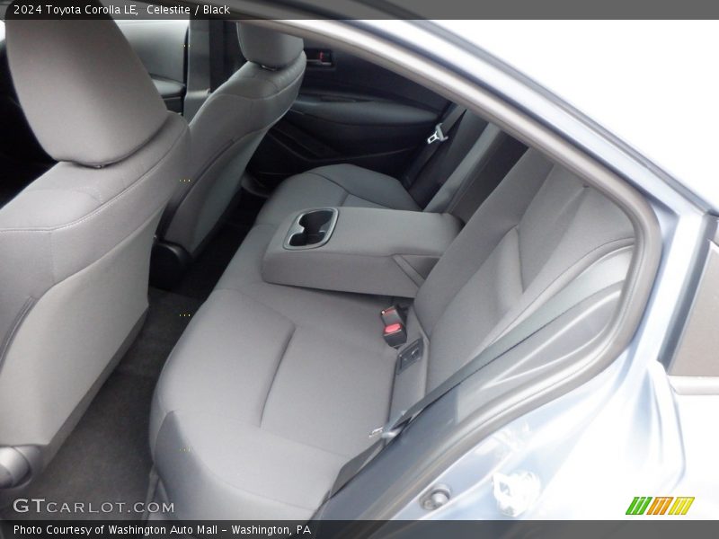 Rear Seat of 2024 Corolla LE