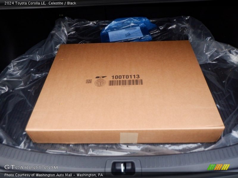 Celestite / Black 2024 Toyota Corolla LE