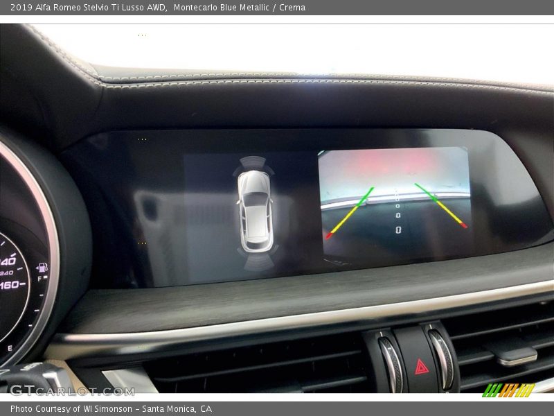 Montecarlo Blue Metallic / Crema 2019 Alfa Romeo Stelvio Ti Lusso AWD