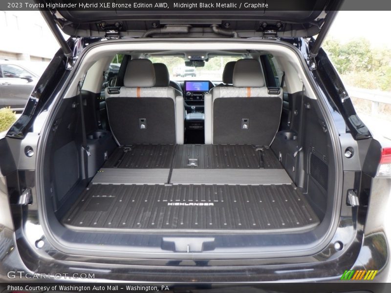  2023 Highlander Hybrid XLE Bronze Edition AWD Trunk