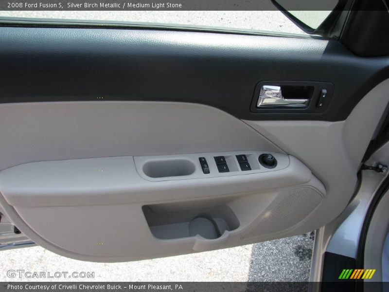 Silver Birch Metallic / Medium Light Stone 2008 Ford Fusion S