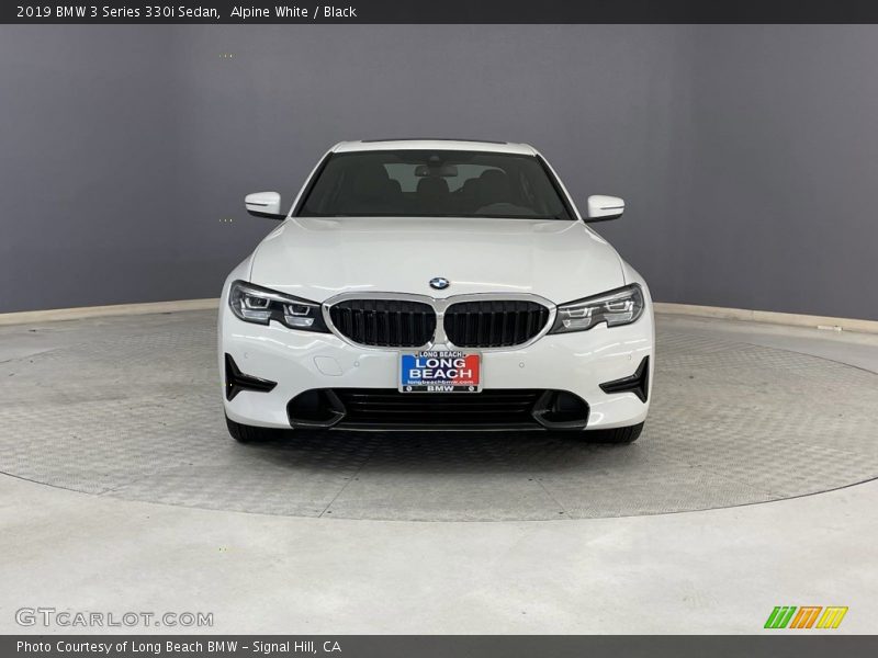 Alpine White / Black 2019 BMW 3 Series 330i Sedan