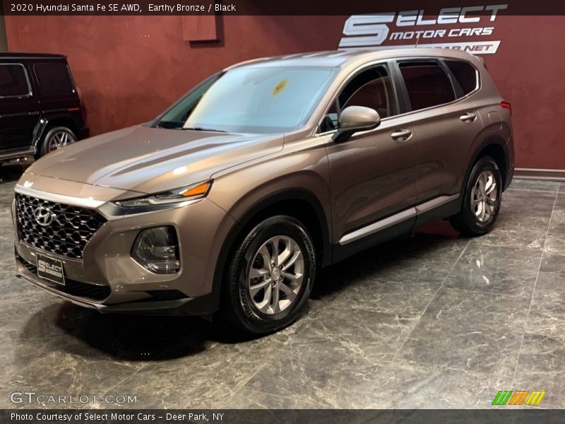 Earthy Bronze / Black 2020 Hyundai Santa Fe SE AWD