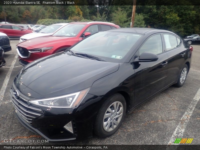 Phantom Black / Black 2020 Hyundai Elantra SE