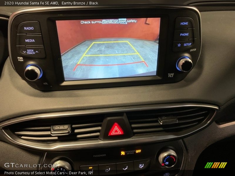 Earthy Bronze / Black 2020 Hyundai Santa Fe SE AWD