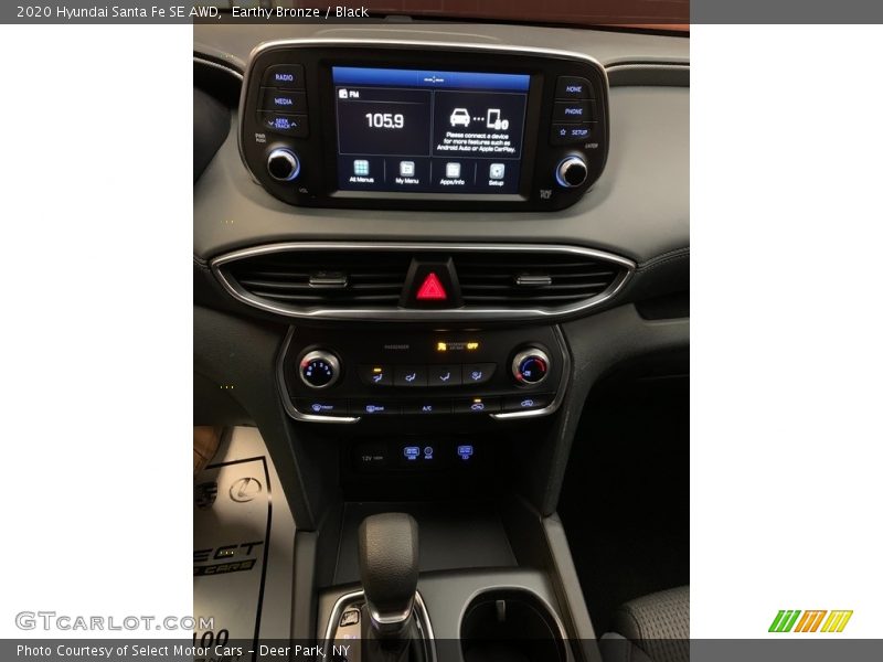 Earthy Bronze / Black 2020 Hyundai Santa Fe SE AWD
