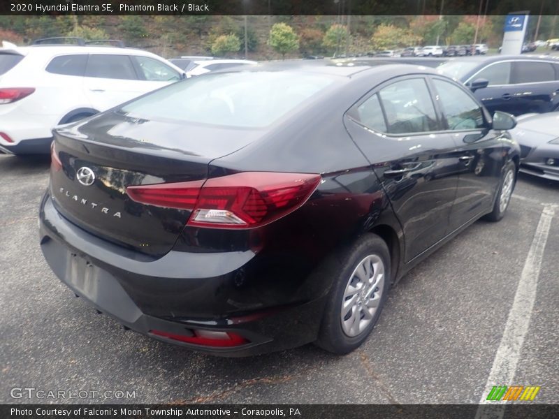 Phantom Black / Black 2020 Hyundai Elantra SE