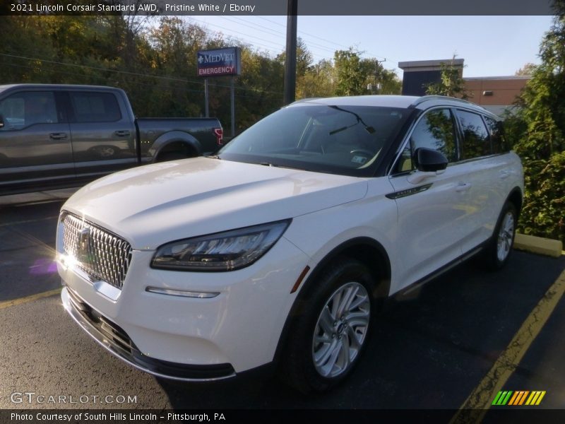 Pristine White / Ebony 2021 Lincoln Corsair Standard AWD