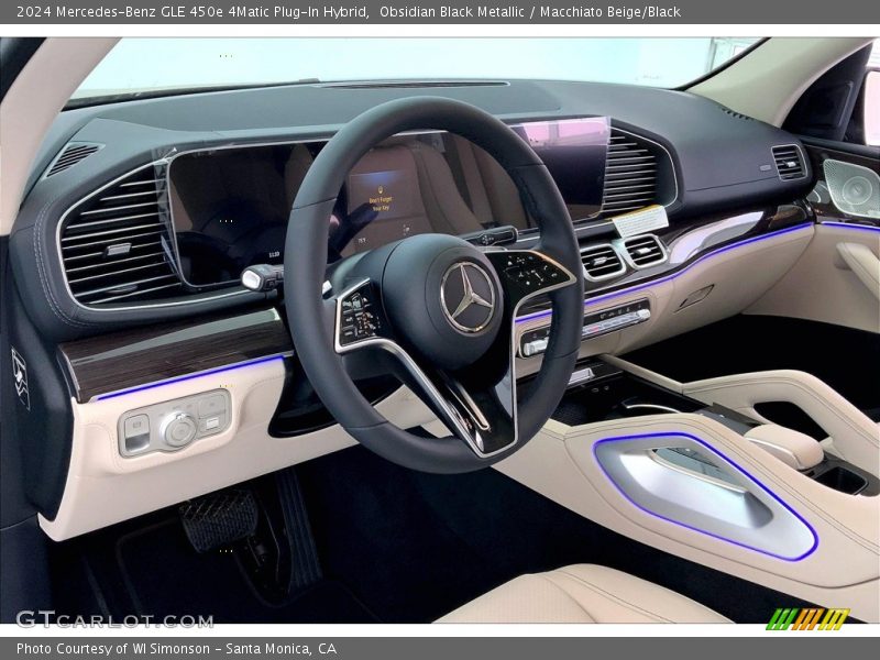 Dashboard of 2024 GLE 450e 4Matic Plug-In Hybrid