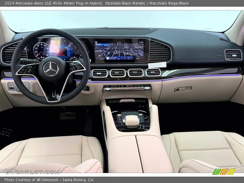 Macchiato Beige/Black Interior - 2024 GLE 450e 4Matic Plug-In Hybrid 